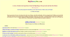 Desktop Screenshot of bighistorysite.com